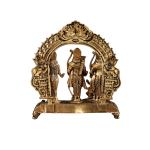 Pure Brass Ram Darbar Lightweight Idol 6 Inch - Perfect Compact Family Set | Jaipurio